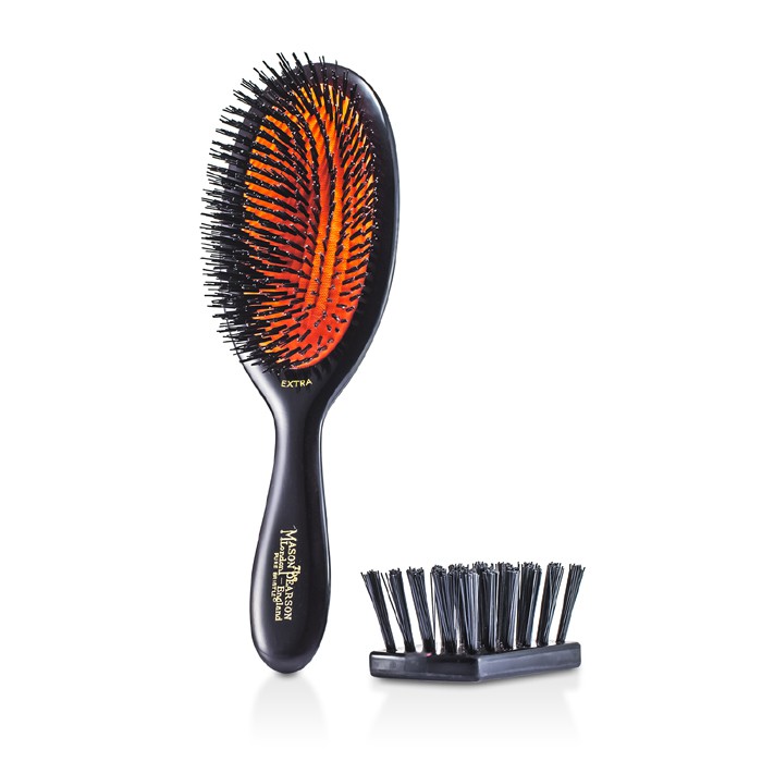 Mason Pearson Kartáč z pravých kančích štětin plus malý kartáč Boar Bristle - Small Extra Pure Bistle Hair Bush ( Dark Ruby ) 1pcProduct Thumbnail
