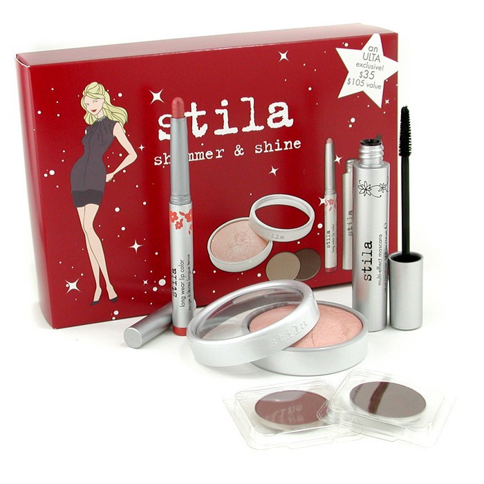 Stila 詩狄娜 亮澤組合: 1x亮膚粉 + 2x眼影餅 + 1x唇膏...... 5件Product Thumbnail