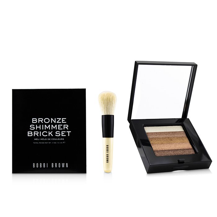 Bobbi Brown Set Bronce Brillante Teja: Compacto Brillo Teja + Mini Pincel Mezclador ( Edición Limitada ) Picture ColorProduct Thumbnail