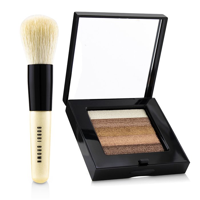 Bobbi Brown Set Bronce Brillante Teja: Compacto Brillo Teja + Mini Pincel Mezclador ( Edición Limitada ) Picture ColorProduct Thumbnail