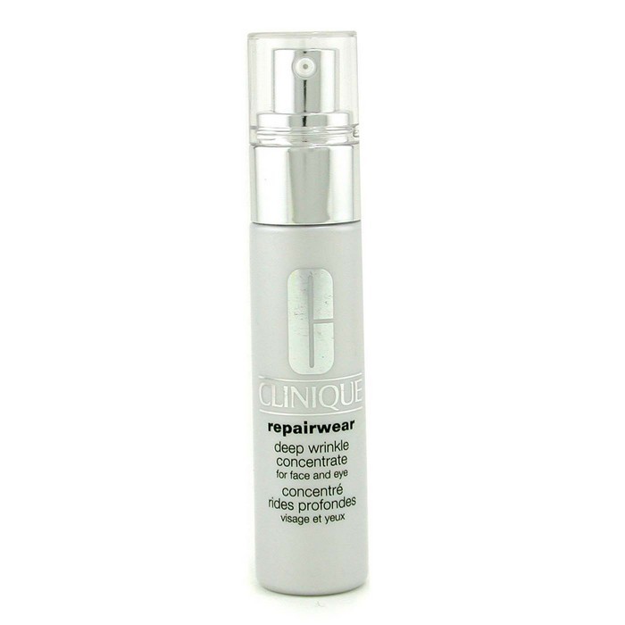 Clinique Repairwear Deep Wrinkle Concentrate - For Face & Eye (Unboxed) 30ml/1ozProduct Thumbnail