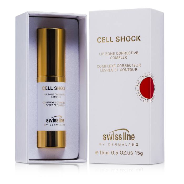 스위스라인 Swissline 셀 쇼크 립 존 코렉티브 콤플렉스 15ml/0.5ozProduct Thumbnail