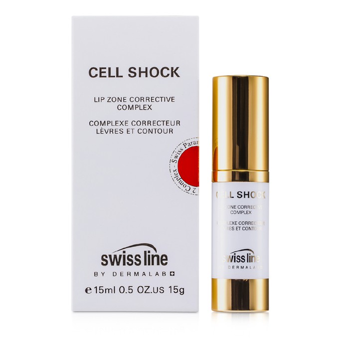 스위스라인 Swissline 셀 쇼크 립 존 코렉티브 콤플렉스 15ml/0.5ozProduct Thumbnail