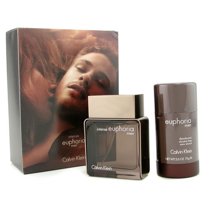 Calvin Klein Estuche Euphoria Intense : Agua de Colonia Vap. 50ml + Desodorante Stick 75g 2pcsProduct Thumbnail