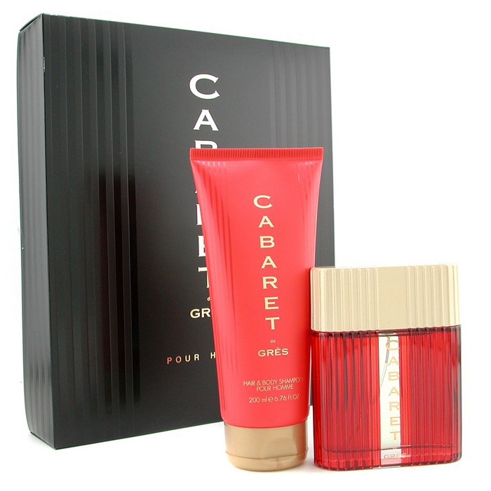 Gres Cabaret Coffret: Eau De Toilette Spray 100ml + Hair & Body Shampoo 200ml 2pcsProduct Thumbnail