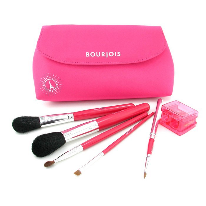 Bourjois 6 Piece Brush Set (5x Brush + 1x Dual Pencil Sharpener) 6pcsProduct Thumbnail