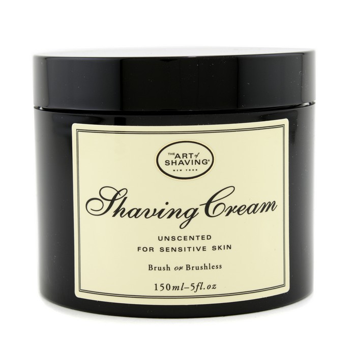 unscented shave cream