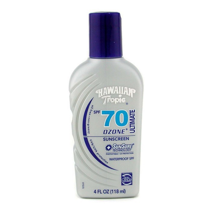 Hawaiian Tropic Ozone Ultimate Sunscreen (Pelindung Sinaran Matahari ) SPF70 ( Berkalis Air ) 118ml/4ozProduct Thumbnail