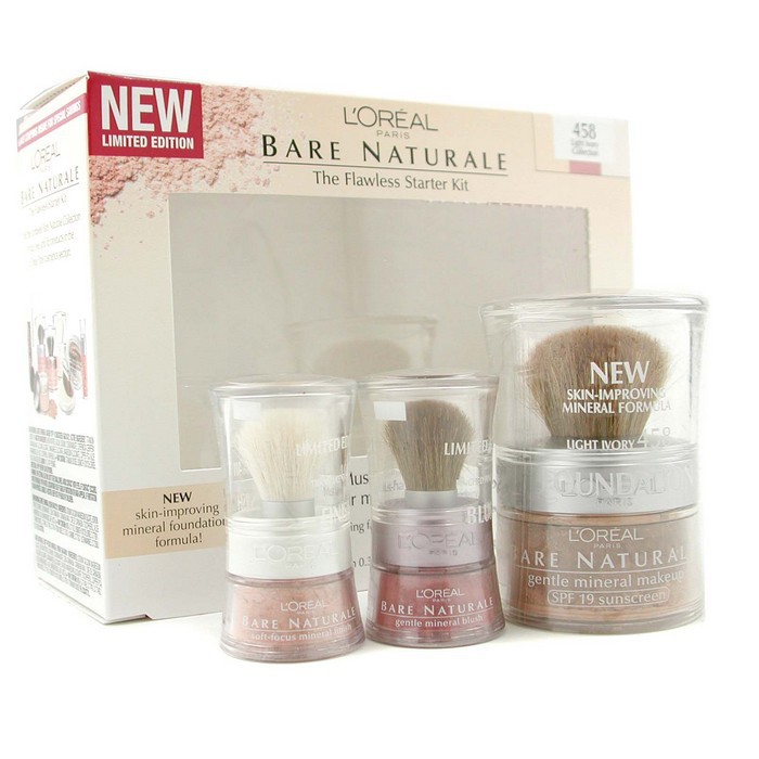 L'Oreal Bare Naturale The Flawless Perangkat PemulaCollection 3pcsProduct Thumbnail