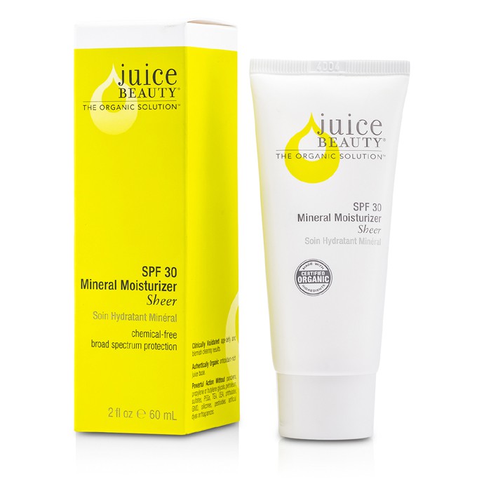 Juice Beauty Ochronna nawilżająca emulsja do twarzy Mineral Sheer Moisturizer SPF30 (tubka) 60ml/2ozProduct Thumbnail
