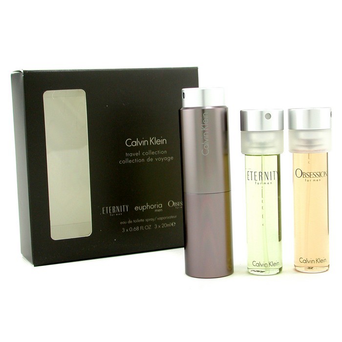 Calvin Klein Travel Collection: Eternity, Euphoria, Obsession 3x20ml/0.68ozProduct Thumbnail