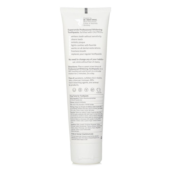 Supersmile Professional Whitening Toothpaste - Original Mint 119g/4.2ozProduct Thumbnail