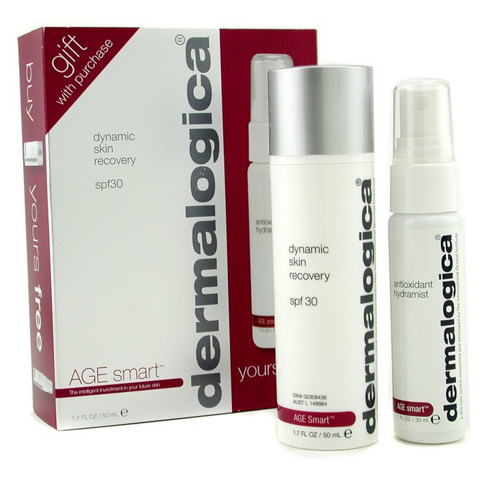Dermalogica Антивозрастной Набор: Активное Восстанавливающее Средство SPF 30 50мл/1.7унц + Увлажняющий Антиоксидантный Спрей 30мл/1унц 2pcsProduct Thumbnail