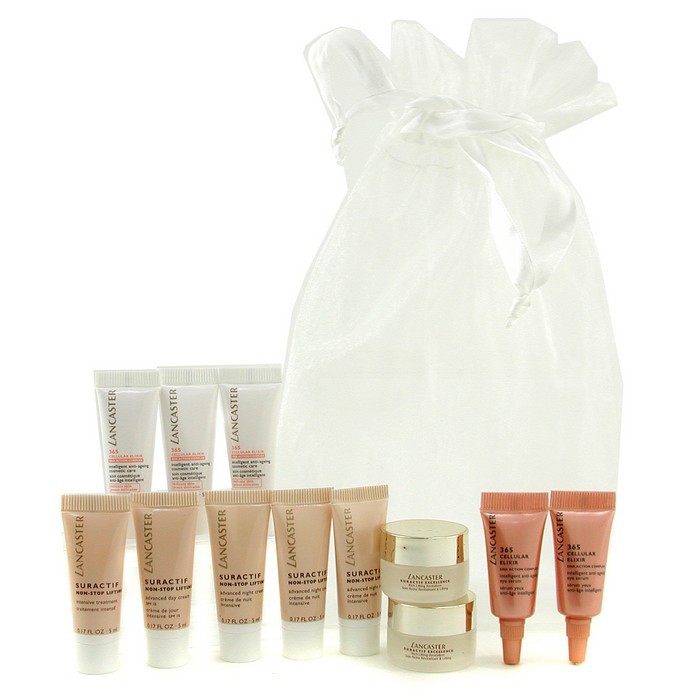 Lancaster Travel Set: 2x Revitalizer + Day Cream + Intensive Treatment + Night Cream + 3x Night Cream + 2x Eye Serum + 3x Intelligent Care 12pcsProduct Thumbnail