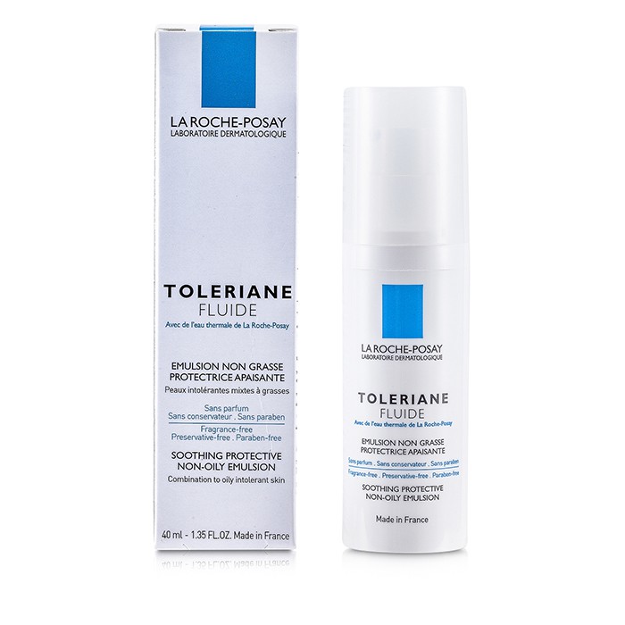 La Roche Posay Toleriane Fluid Soothing Protective Non-Oily Emulsion (Combination to Oily Skin) 40ml/1.35ozProduct Thumbnail
