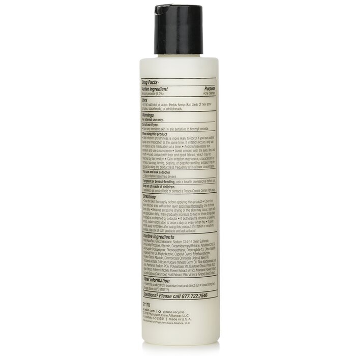 PCA Skin Żel do mycia twarzy do skóry z trądzikiem BPO 5% Cleanser 206.5ml/7ozProduct Thumbnail