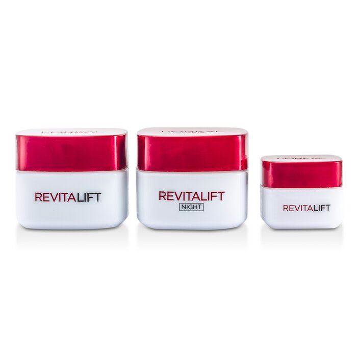 L'Oreal Revital Lift Programme: Krim Siang + Krim Mata + Krim Malam 3pcsProduct Thumbnail