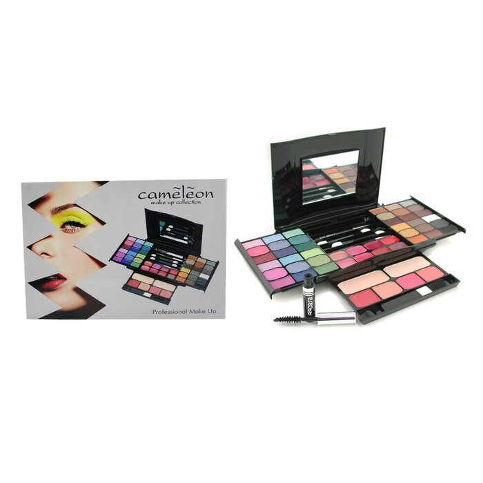 Cameleon MakeUp Kit G2327 (2x Powder, 36x Eyeshadows, 4x Blusher, 1xMascara, 1xEye Pencil, 8x Lip Gloss, 4x Applicators) Picture ColorProduct Thumbnail