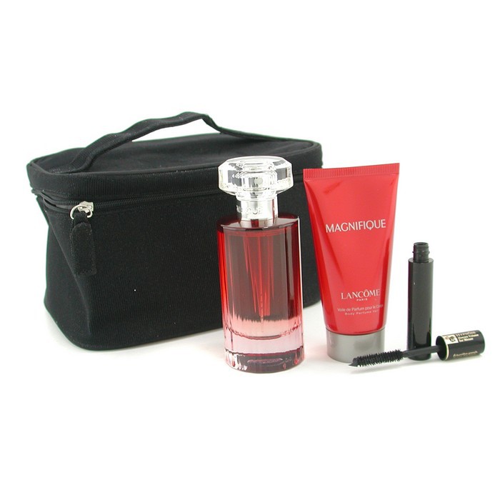 Lancome Magnifique Coffret: Eau De Parfum Spray 50ml/1.7oz + Body Lotion 50ml/1.7oz +Volume Mascara 2ml/0.07oz 3pcs+1bagProduct Thumbnail