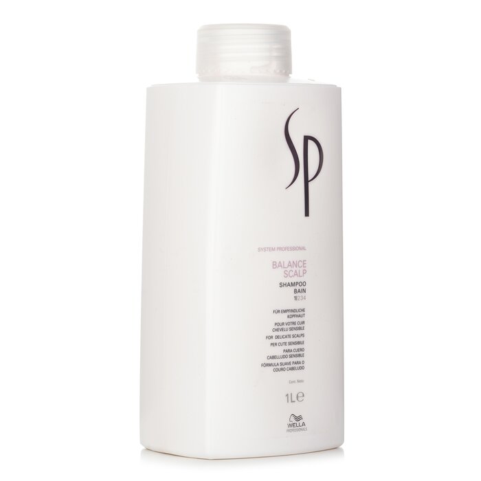 Wella - SP Balance Scalp Shampoo (For Scalps) 1000ml/33.8oz - Sensitive Scalps | Free Worldwide Shipping | Strawberrynet