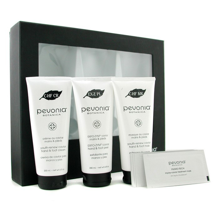 Pevonia Botanica Youth-Renew Hand & Foot Treatment (Salon Size): Cream + Mask + Peel + 10x Treatment Mask 13pcsProduct Thumbnail