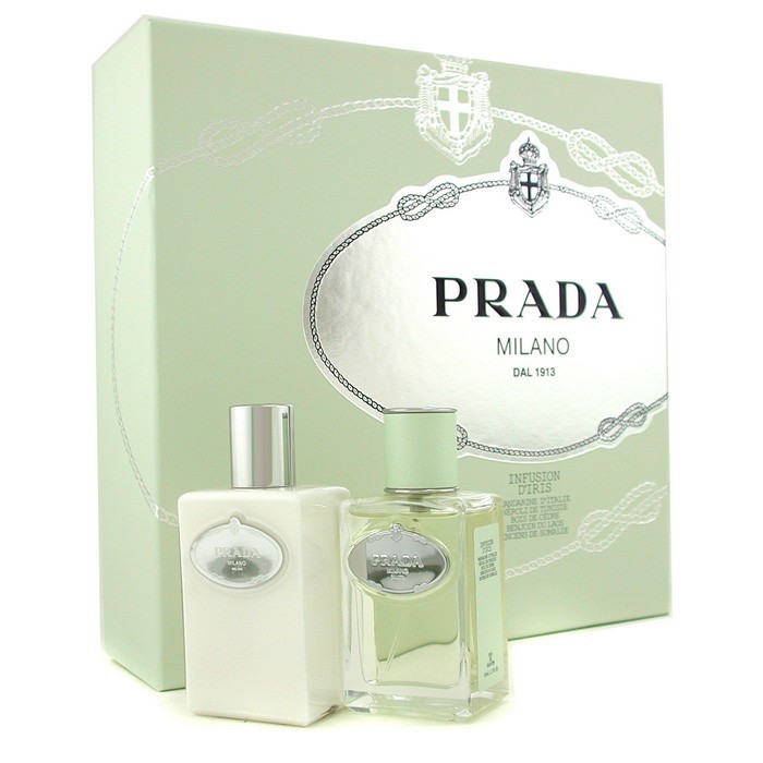 Prada Estuche Infusion D'Iris: Eau De Parfum Vap. 50ml/1.7oz + Loción hidratante Corporal 100ml/3.4oz 2pcsProduct Thumbnail