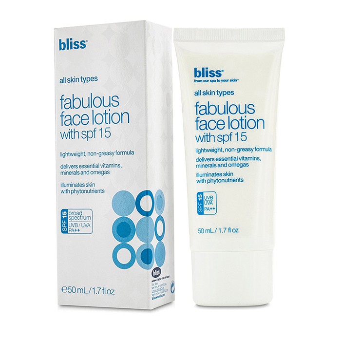 Bliss Fabulous Лосьон для Лица SPF 15 50ml/1.7ozProduct Thumbnail