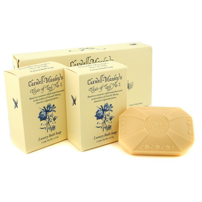 Caswell Massey Elixir of Love No. 1 Luxury Bath Soap 3x3.5ozProduct Thumbnail