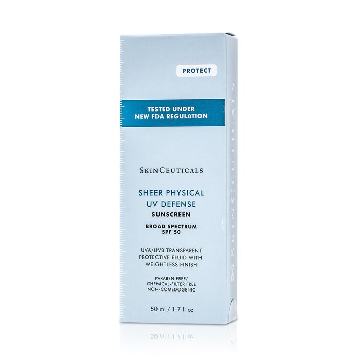 Crème Solaire SkinCeuticals Protect Sheer Mineral UV Defense SPF50 - 50 Ml - Neuf