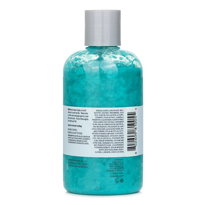 Anthony Logistics For Men Algae Facial Cleanser (Normal To Dry Skin) 237ml/8ozProduct Thumbnail