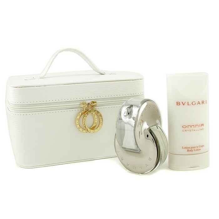 Bvlgari Omnia Crystalline Estuche: Agua de Colonia Vaporizador 40ml + Loción Corporal 75ml + Bolsa 2pcs+1bagProduct Thumbnail