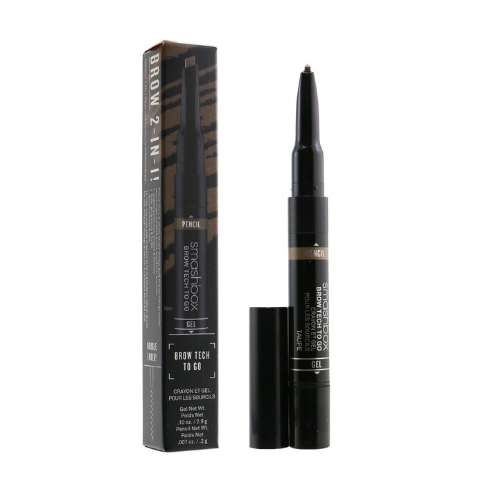 Smashbox Brow Tech To Go (Gel 2.9g/0.1oz + Pencil 0.2g/0.007oz) 3.1g/0.107ozProduct Thumbnail