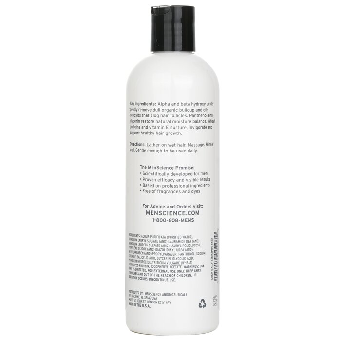 Menscience Daily Shampoo (For All Hair Types) 354ml/12ozProduct Thumbnail