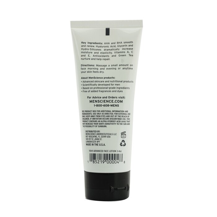 Menscience Advanced Face Lotion 100ml/3.4ozProduct Thumbnail