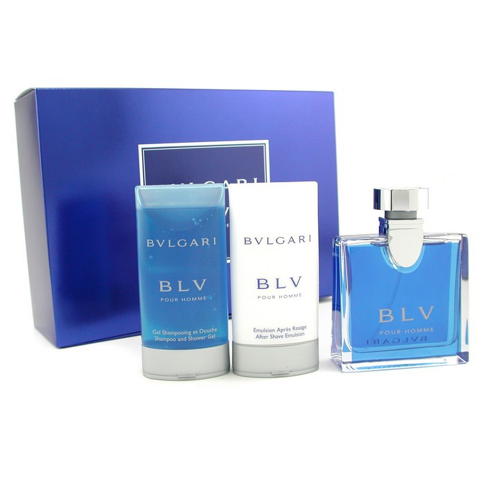 Bvlgari Blv Coffret: Eau De Toilette Spray 50ml/1.7oz+ After Shave Emulsion 75ml/2.5oz + Shampoo & Shower Gel 75ml/2.5oz 3pcsProduct Thumbnail