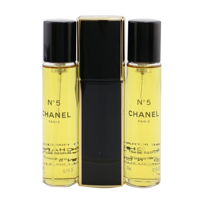 Chanel תרסיס בושם No.5 עם 2 מילוי חוזר. 3x20ml/0.7ozProduct Thumbnail