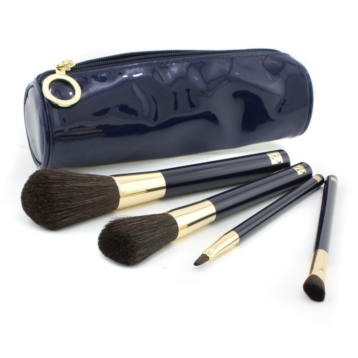 Estee Lauder Brush Set With Bag (Face, Blush, Eye Shadow, Lip) 4pcs+1bagProduct Thumbnail