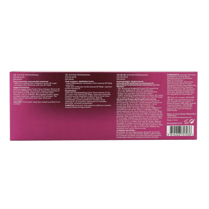 Wella SP Color Save Infusions 6x5ml/0.16ozProduct Thumbnail