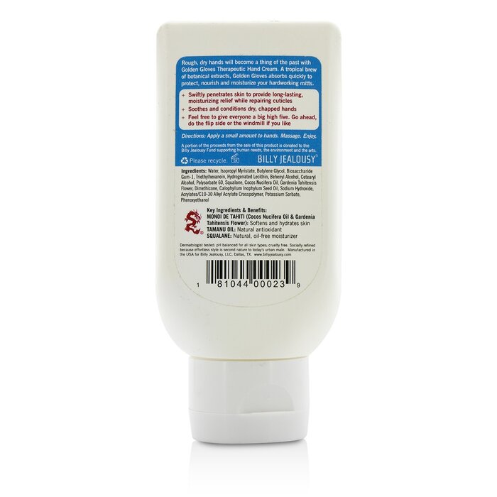 Billy Jealousy Krem do rąk dla mężczyzn Golden Gloves Therapeutic Hand Cream 88ml/3ozProduct Thumbnail