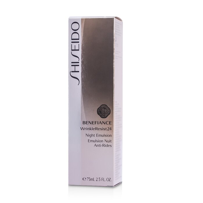 Shiseido Benefiance WrinkleResist24 Night Emulsion 75ml/2.5ozProduct Thumbnail