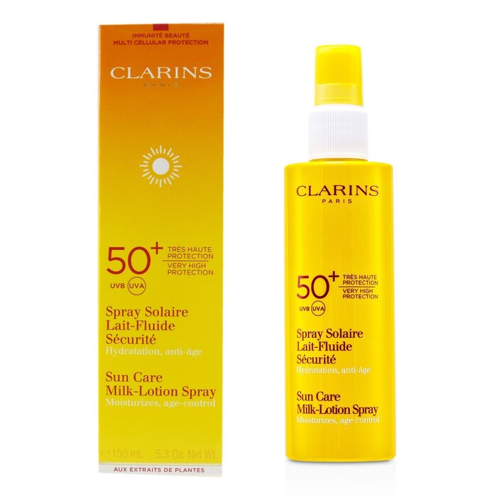 Clarins Sun Care Milk-Lotion Spray Very High Protection UVB/UVA 50+ 150ml/5.3ozProduct Thumbnail
