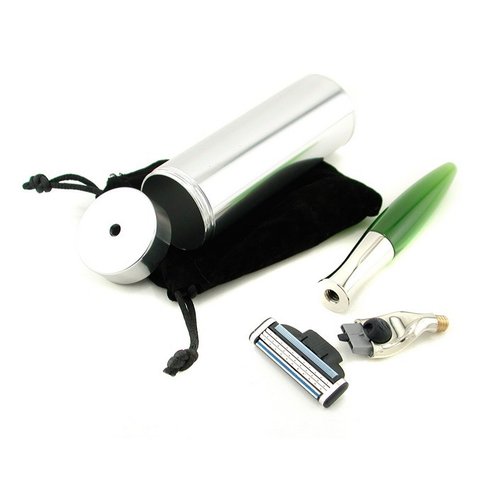 EShave Aparat de Ras Pentru Călătorie cu 3 Lame - Verde 1pcProduct Thumbnail