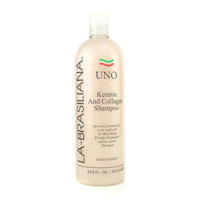 巴西莲娜 La-Brasiliana La-Brasiliana 角蛋白骨胶原洗发露 1000ml/33.8ozProduct Thumbnail