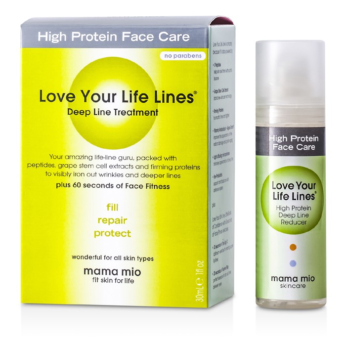 Mama Mio Love Your Life Lines - High Protein Deep Line Reducer And Face Fitness 30ml/1ozProduct Thumbnail