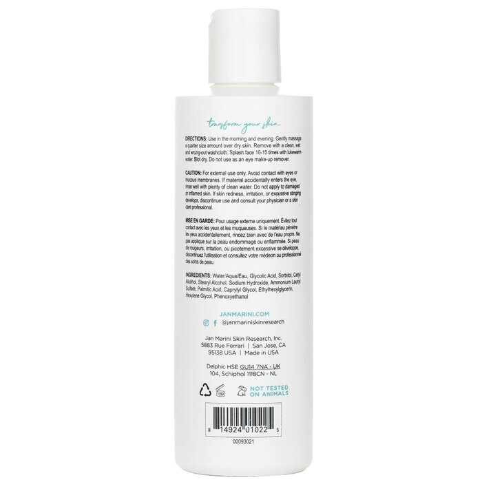 Jan Marini Bioglycolic Face Cleanser 237ml/8ozProduct Thumbnail