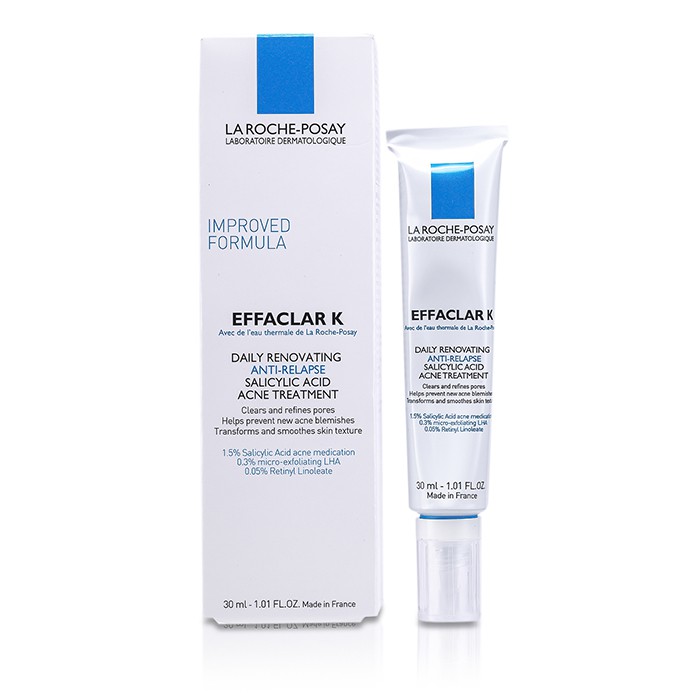 La Roche Posay Effaclar K Daily Renovating Anti-Relapse Salicylic Acid Acne Treatment 30ml/1ozProduct Thumbnail