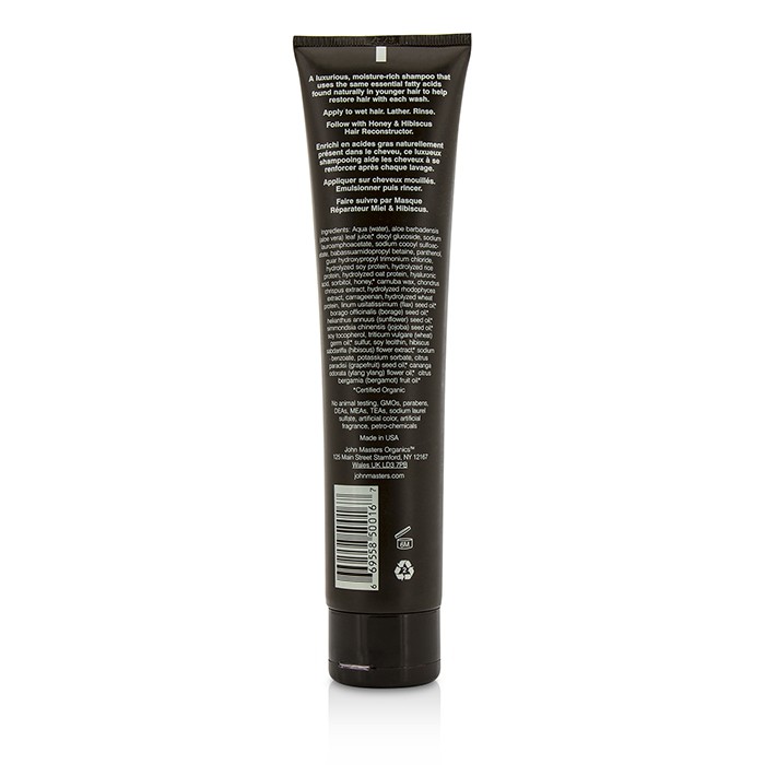 John Masters Organics Honey & Hibiscus Hair Reconstructing Shampoo 177ml/6ozProduct Thumbnail