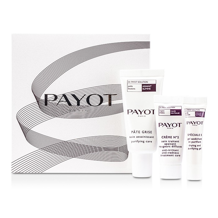 Payot Dr Payot Набор: Pate Grise 15мл + Крем № 2 10мл + Special 5 5мл 3pcsProduct Thumbnail