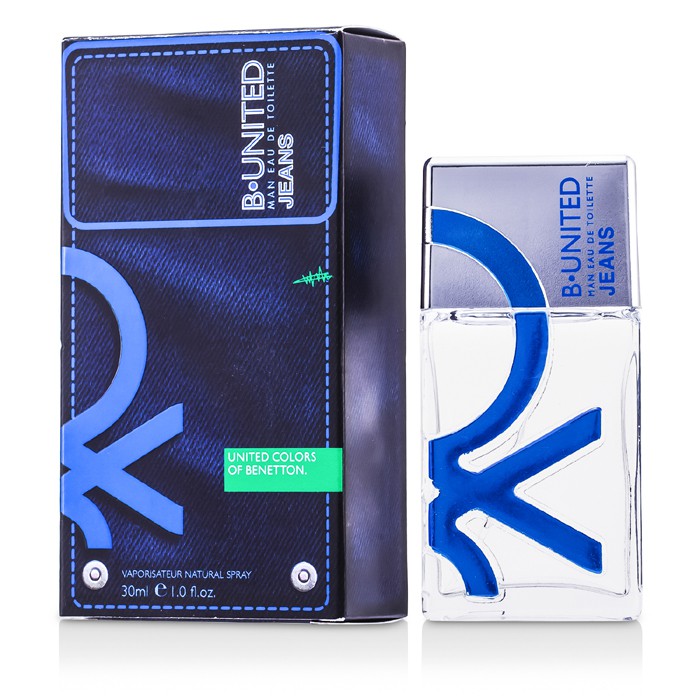 Benetton B United Jeans Man Eau De Toilette Spray 30ml/1ozProduct Thumbnail