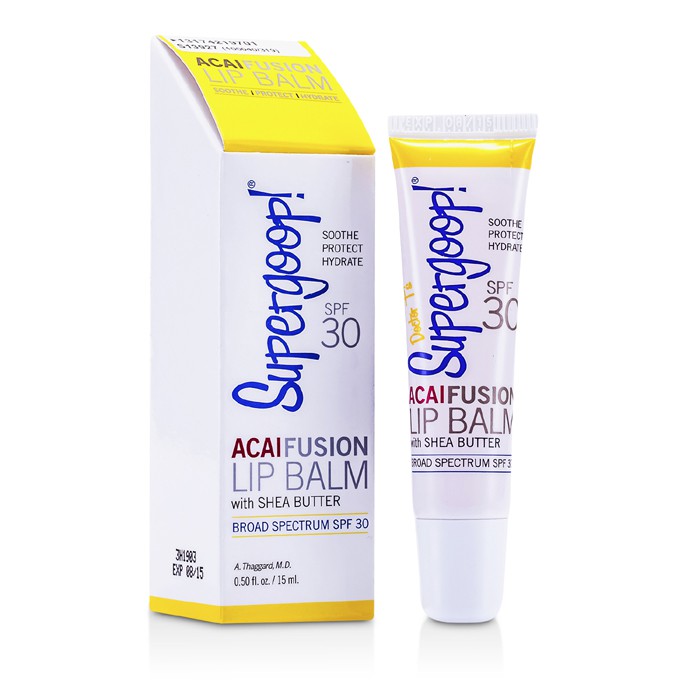 Supergoop AcaiFusion SPF30 Lip Balm 15ml/0.5ozProduct Thumbnail